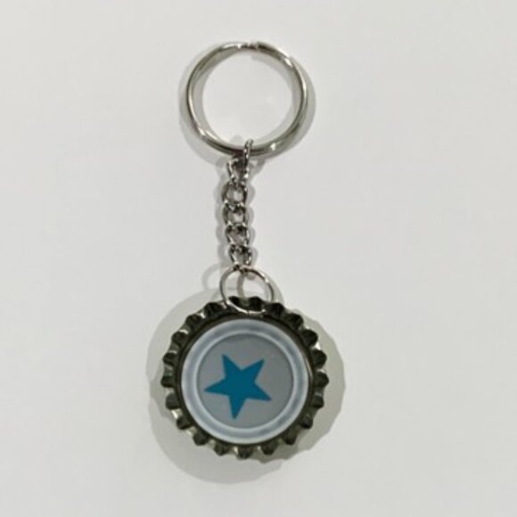 Fallout New Vegas Sunset Sarsaparilla Cap Keychain - 3.5inch Keychain - Picture 4 of 8